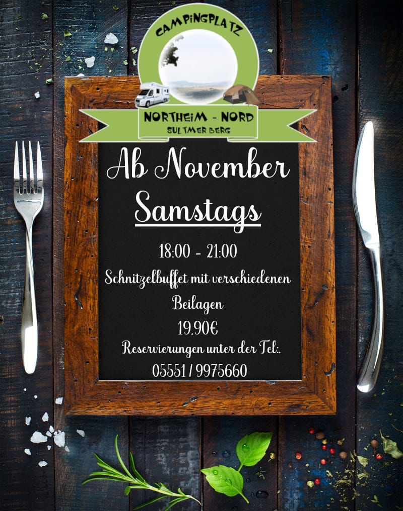 Schnitzelbuffet ab November